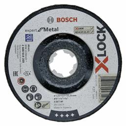 Bosch X-Lock Expert for Metal Δίσκος Λείανσης Μετάλλου 125mm