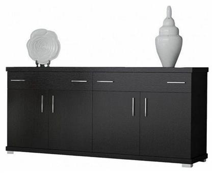 Μπουφές από Ξύλο Φαίδων με Συρτάρια Wenge 180x50x80cm από το Designdrops