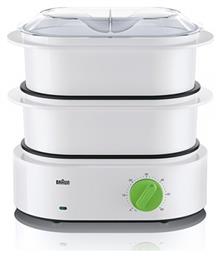 Braun FS 3000 Ατμομάγειρας με 2 Επίπεδα Μαγειρέματος 6.2lt