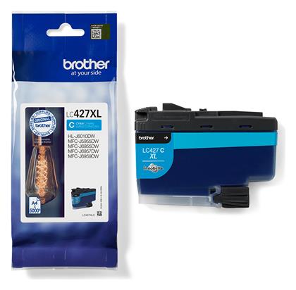 Brother LC427XL Μελάνι Εκτυπωτή InkJet Κυανό (LC-427XLC)