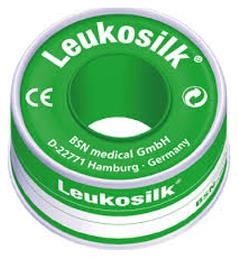 BSN Medical Leukosilk Μεταξωτή Επιδεσμική Ταινία 1.25cm x 4.6m από το Pharm24