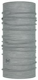 Buff Lightweight Merino Wool Tubular Solidlight Grey