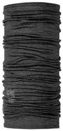 Buff Merino Wool Αθλητικό Περιλαίμιο Γκρι