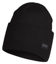 Buff Niels Beanie Unisex Σκούφος Πλεκτός σε Μαύρο χρώμα