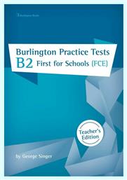 Burlington Pract. Tests B2 First for Schools Teacher's Book από το Filinda