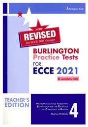 Burlington Practice Tests Michigan Ecce 4 Teacher's Book 2021 από το Filinda