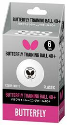 Butterfly Training 40 + 82931 Μπαλάκια Ping Pong 6τμχ