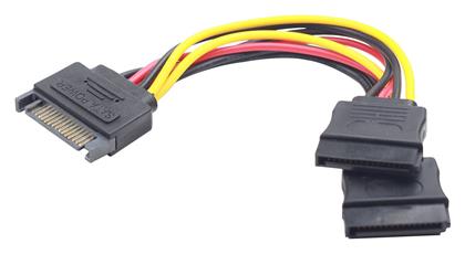 Cablexpert 15-Pin Sata - 2x 15-Pin Sata Cable 0.15m (SATAM2F)