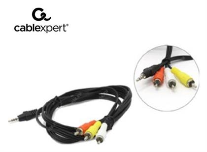 Cablexpert Cable 3.5mm male - Component male 2m (CCA-4P2R-2M)