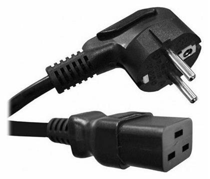 Cablexpert Schuko - IEC C19 Cable 1.8m Μαύρο PC-186-C19
