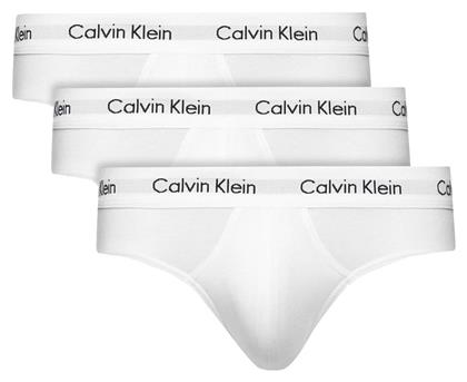 Calvin Klein Ανδρικά Σλιπ 3Pack Λευκά