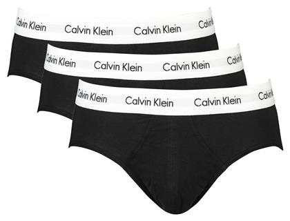 Calvin Klein Ανδρικά Σλιπ 3Pack Μαύρα