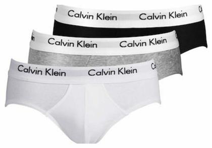 Calvin Klein Ανδρικά Σλιπ 3Pack Πολύχρωμα