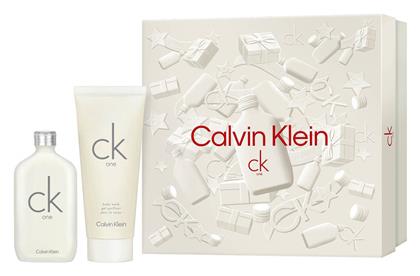 Calvin Klein CK One Unisex Σετ με Eau de Toilette 2τμχ