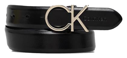 Calvin Klein Δερμάτινη Γυναικεία Ζώνη Μαύρη