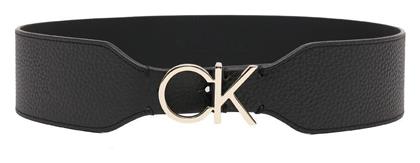 Calvin Klein Δερμάτινη Γυναικεία Ζώνη Μαύρη