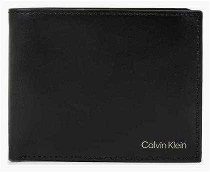 Calvin Klein Δερμάτινο Ανδρικό Πορτοφόλι Μαύρο από το Modivo