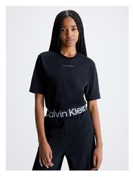 Calvin Klein Γυναικείο Αθλητικό T-shirt Μαύρο