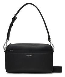 Calvin Klein Must Convertible Camera Γυναικεία Τσάντα Χιαστί Μαύρη
