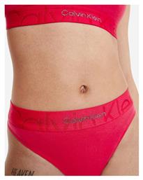Calvin Klein Βαμβακερό Γυναικείο String Κόκκινο