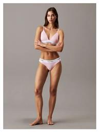 Calvin Klein Βαμβακερό Γυναικείο String Ροζ
