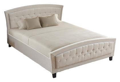 Camaro Υπέρδιπλο για Στρώμα 160x200cm Μπεζ Απόχρωση