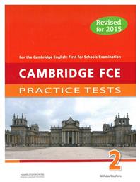 Cambridge Fce Practice Tests 2 Student 's Book 2015 Revised