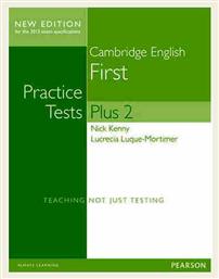 Cambridge First Practice Tests Plus 2 N/e από το Filinda