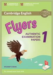 Cambridge Young Learners English Tests Flyers 1 Student 's Book (for Revised Exam From 2018) N/e