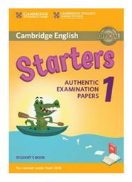 Cambridge Young Learners English Tests Starters 1 Student 's Book (for Revised Exam From 2018) N/e από το e-shop