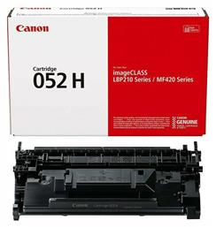 Canon 052H Toner Laser Εκτυπωτή Μαύρο High Capacity 9200 Σελίδων (2200C002)