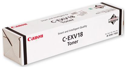 Canon C-EXV18 Γνήσιο Toner Laser Εκτυπωτή Μαύρο 8400 Σελίδων (0386B002)