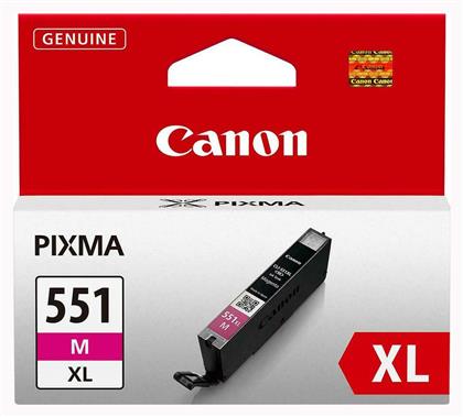 Canon CLI-551XL Μελάνι Εκτυπωτή InkJet Ματζέντα (6445B001)