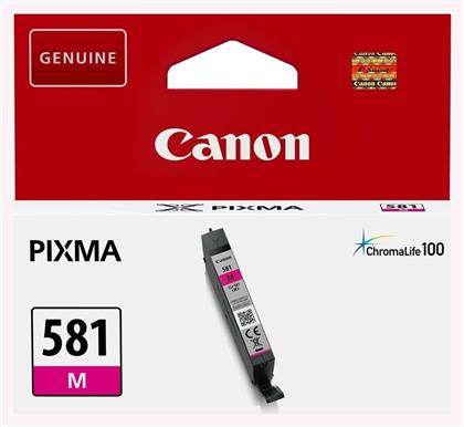 Canon CLI-581 Μελάνι Εκτυπωτή InkJet Ματζέντα (2104C001)