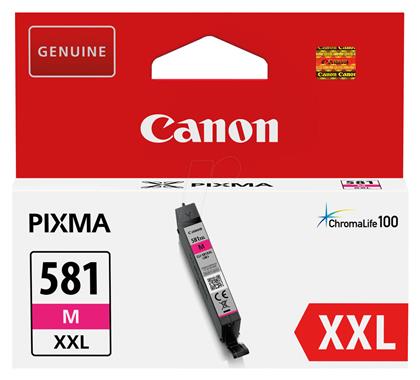 Canon CLI-581XXL Γνήσιο Μελάνι Εκτυπωτή InkJet Ματζέντα (1996C001)