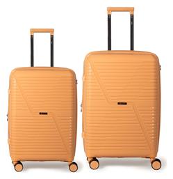 Cardinal Βαλίτσες Σκληρές Πορτοκαλί Σετ 2τμχ