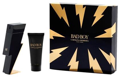 Carolina Herrera Bad Boy Set Eau De Toilette 100ml & Shower Gel 100ml από το Attica