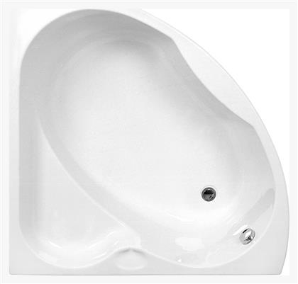 Carron Bathrooms Bali CRN Γωνιακή Μπανιέρα Ακρυλική 120x120cm