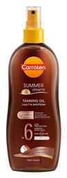 Carroten Summer Dreams Αδιάβροχο Αντηλιακό Λάδι για το Σώμα SPF6 σε Spray 200ml