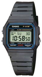 Casio Casio Vintage Ρολόι Μπαταρίας με Καουτσούκ Λουράκι