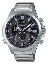 Casio Edifice ECB-30D-1AEF Stainless Steel Αδιάβροχο Smartwatch (Ασημί)