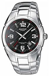 Casio Edifice Ρολόι Μπαταρίας με Ασημί Μεταλλικό Μπρασελέ από το Epapoutsia