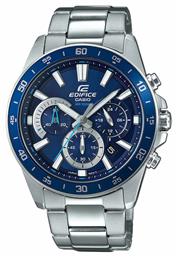 Casio Edifice Ρολόι Χρονογράφος Μπαταρίας με Ασημί Μεταλλικό Μπρασελέ από το Kiriakos Gofas