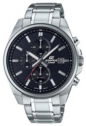 Casio Edifice Ρολόι Χρονογράφος Μπαταρίας με Ασημί Μεταλλικό Μπρασελέ από το Eleftheriou Online