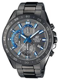 Casio Edifice Ρολόι Χρονογράφος Μπαταρίας με Μαύρο Μεταλλικό Μπρασελέ από το Kiriakos Gofas