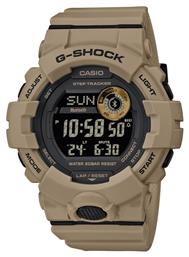 Casio G-Shock G-Squad Ψηφιακό Ρολόι Μπαταρίας με Καφέ Καουτσούκ Λουράκι από το Modivo