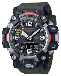 Casio G-Shock Mudmaster Ρολόι Solar με Πράσινο Καουτσούκ Λουράκι