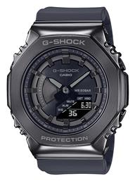 Casio G-Shock Ρολόι Χρονογράφος Μπαταρίας με Μαύρο Καουτσούκ Λουράκι από το Modivo