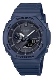 Casio G-Shock Ρολόι Χρονογράφος Solar με Μπλε Καουτσούκ Λουράκι από το Modivo