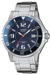 Casio Ρολόι Μπαταρίας με Ασημί Μεταλλικό Μπρασελέ από το Modivo